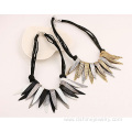 Fashion Alloy Collar Necklace Tassel Necklace Design